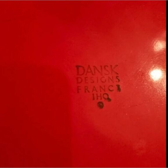 VTG VG Dansk IHQ Købenstyle Red Enamel Jens Quistgaard Dutch Oven 2.5 qt. Pot - Picture 7 of 11